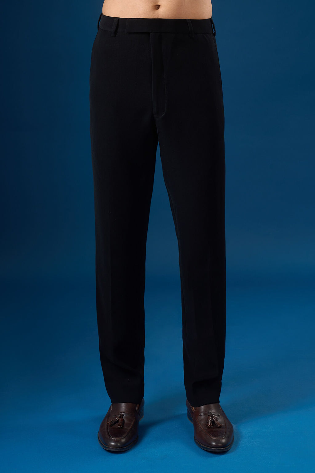 Coal Velour Bandhgala Set