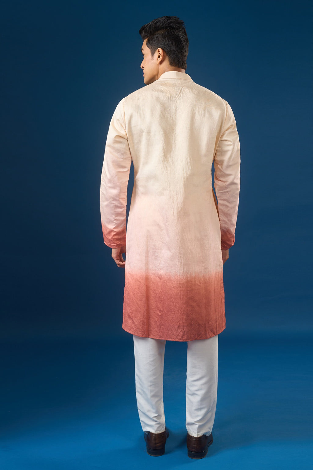 Pink Ombre Kurta Set