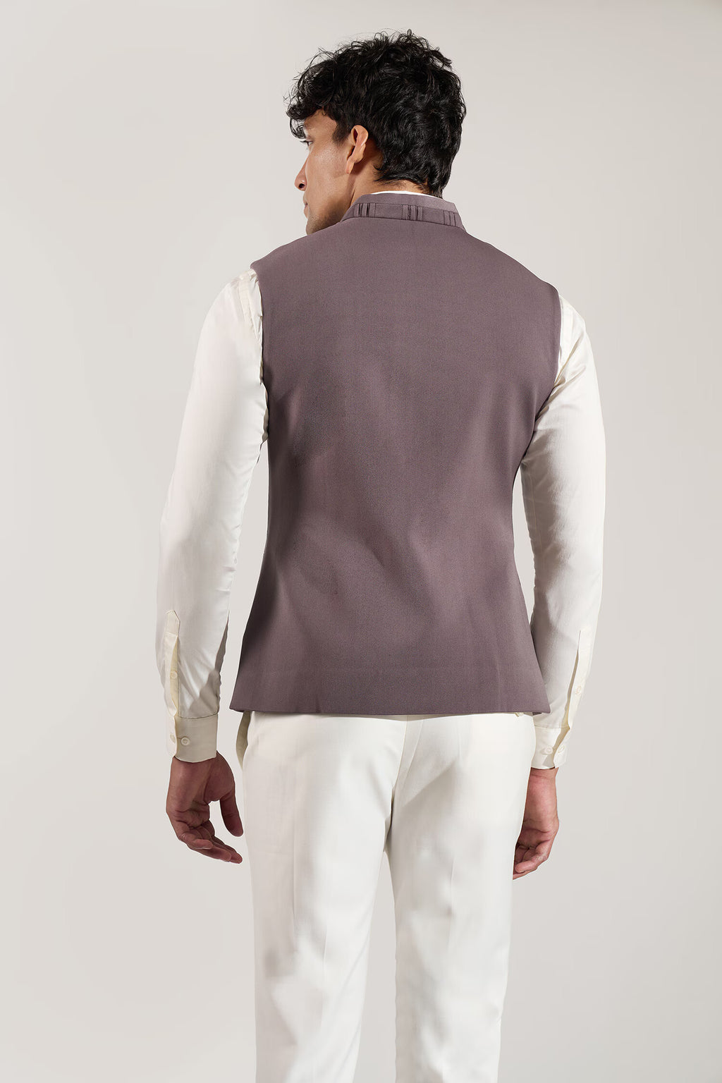 Grey Pinktuck Jacket