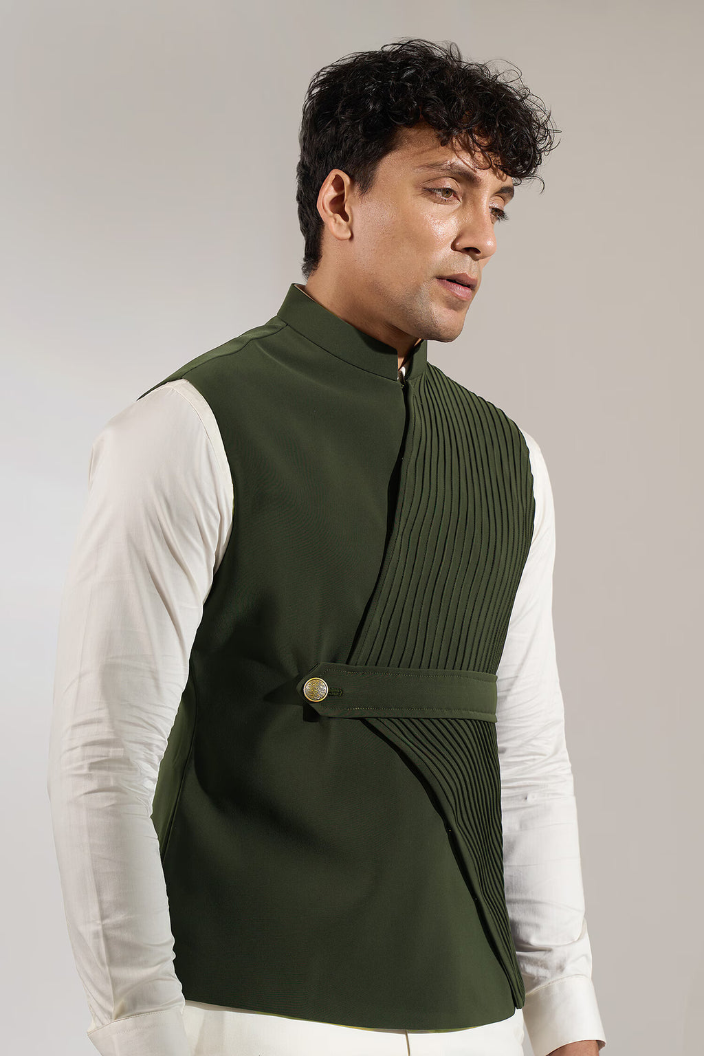 Black Pinktuck Jacket