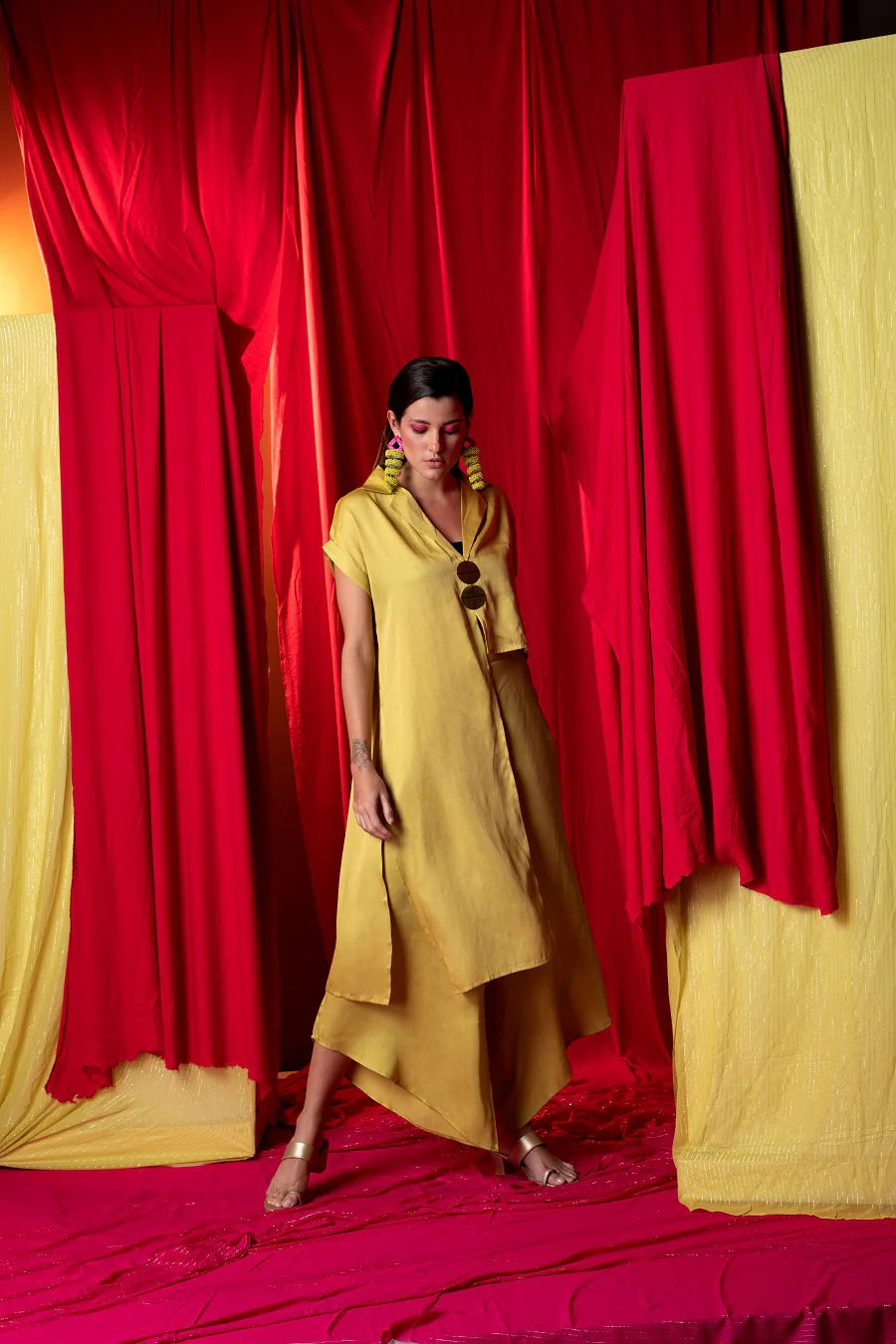 Long and Short Tunic Twin Set