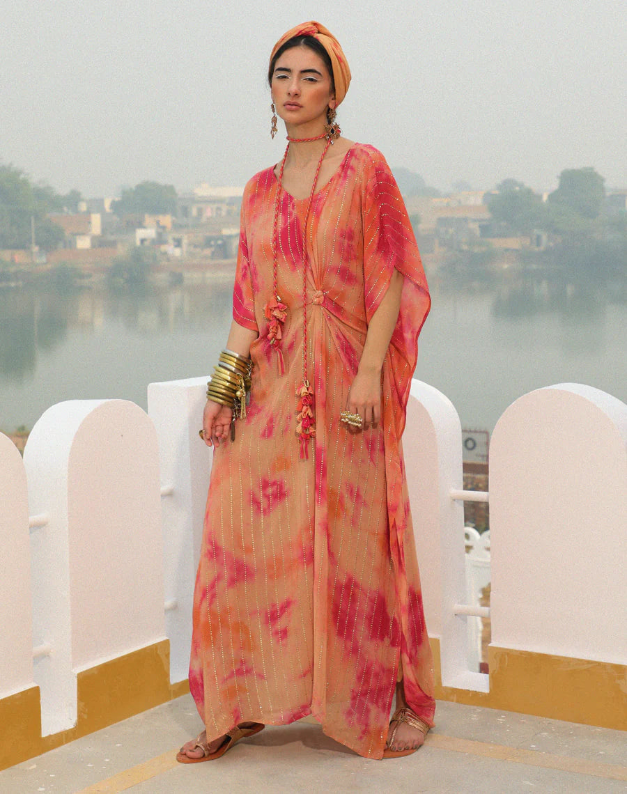 Shimmer Knot kaftan