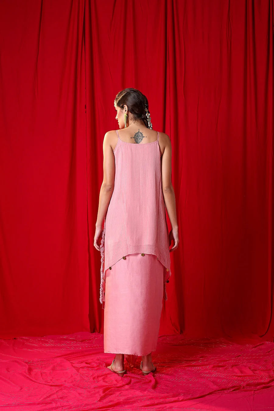 Spaghetti Tunic Twin set