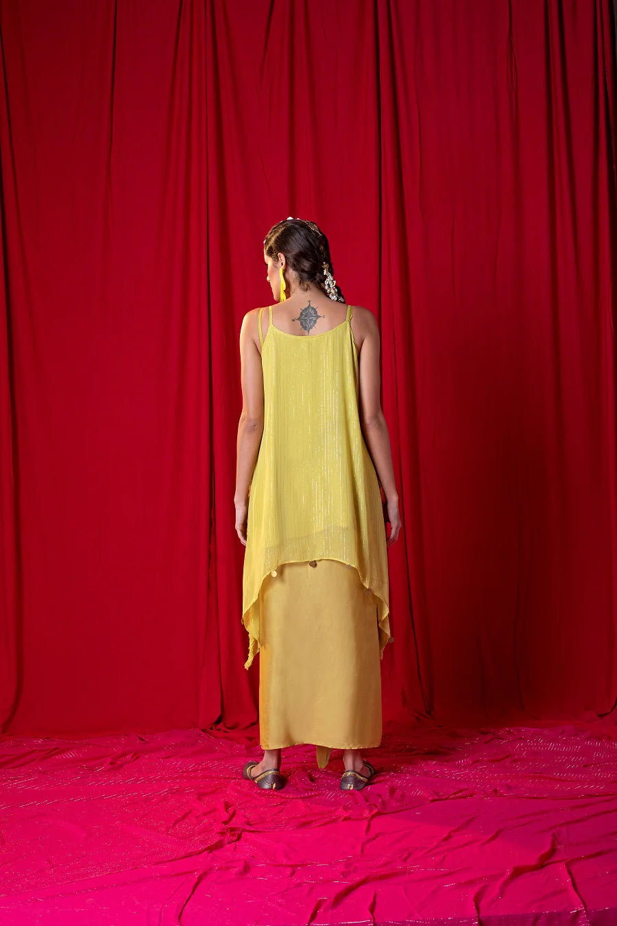 Spaghetti Tunic Twin set