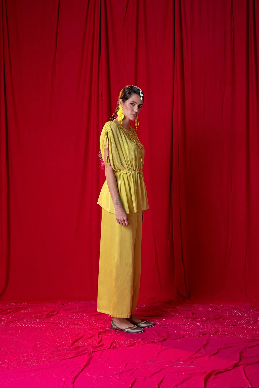 Peplum Kimono Twin set.