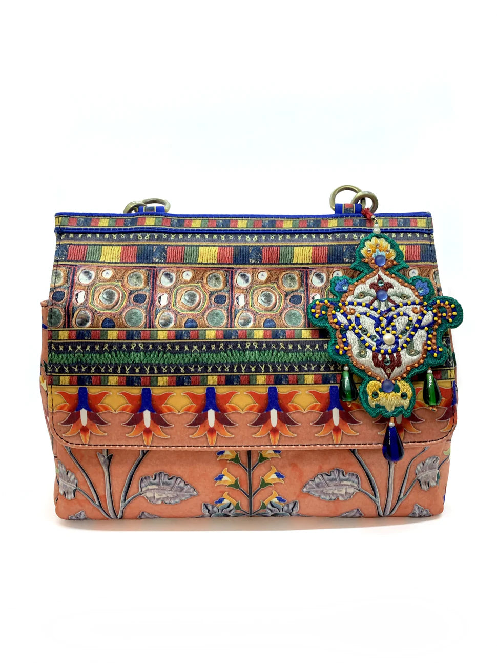 Kasturi : Peach Green