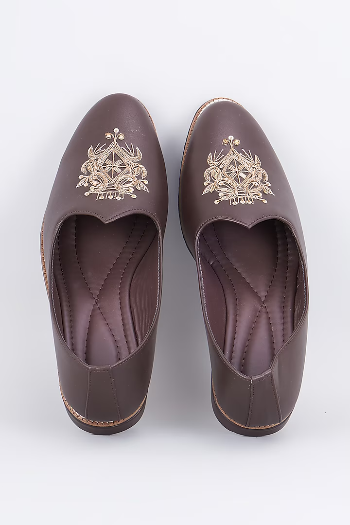 Bon Bon Crwon Leather Loafers